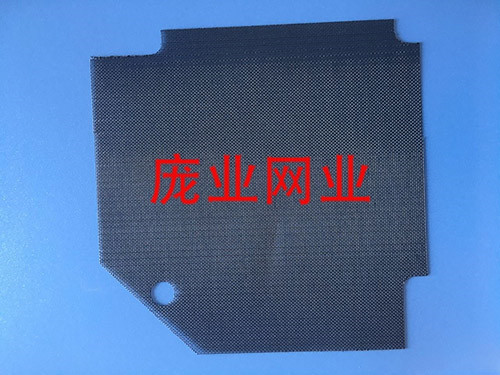 不规则网布激光切片加...